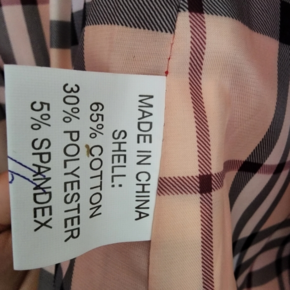 New! Red Trench Coat - Picture 7 of 9